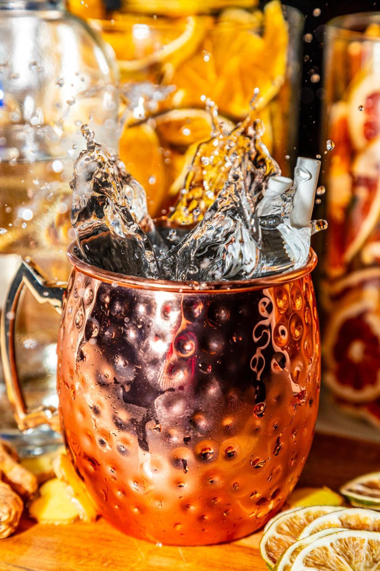 Sonesta Hotel Bogota Exterior photo A Moscow Mule being stirred